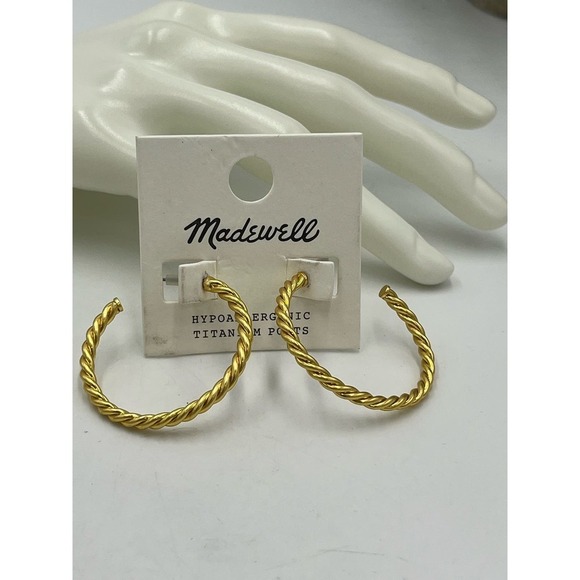 Madewell hoops new - Picture 1 of 7